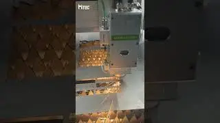 1390 Flying cutting on 0.4mm stainless steel