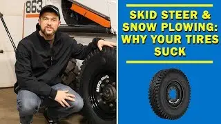Skid Steer Tires For Plowing Snow