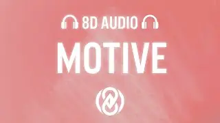Ariana Grande, Doja Cat - motive (Lyrics) | 8D Audio 🎧