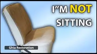 VW Karmann Ghia - Learning Auto Upholstery