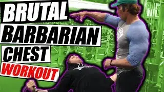 4am Barbarian Chest Workout | Cory Gregory & The Titan Mike O'Hearn