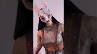 Antes e Depois Huntress - Dead By Daylight  #impressão3d #impressora3d  #decoração