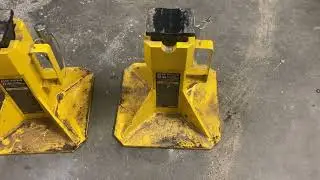 Harbor Freight Daytona 22 ton jack stand review