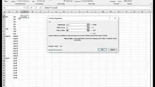 Filling blank spaces in excel by using an IF formula