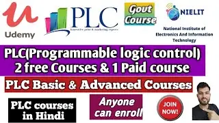 PLC Free online Course with Certificate|Free PLC Courses online|PLC programming Course online|PLC