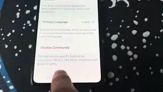 How to disable Community Server in Discord