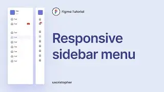 Figma tutorial - Cómo crear un Sidebar en Figma