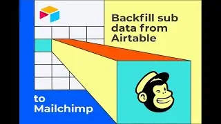 Sync data into Mailchimp using Parabola