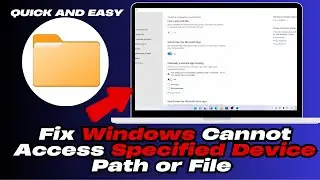Fix Access Denied Error in Windows | Can't Open File or Path? 2025 Working Solutions