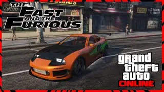 Replicating  Paul Walker's Toyota Supra (GTA 5 Online )