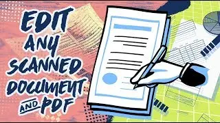 Edit any Scanned Document and PDF | iSkysoft PDF Editor | Windows 7/8/8.1/10 | Simplest Way