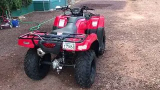 Vid #100 - new KENDA BEARCLAW tires (2016 Honda Rancher 4x4 DCT EPS)