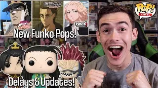 New Anime Funko Pops 2022 | Tokyo Revengers | Jojos Bizzare Adventure | Attack On Titan