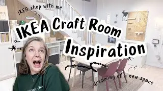IKEA Craft Room Inspiration | Exploring Storage Ideas for My New Creative Space!