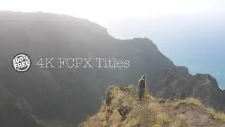 Free Title Pack for Final Cut Pro X