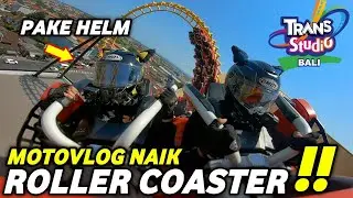 NAIK ROLLER COASTER DI TRANS STUDIO BALI