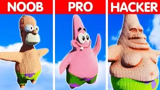 NOOB vs PRO vs HACKER Teardown Explosion | Patrick Star