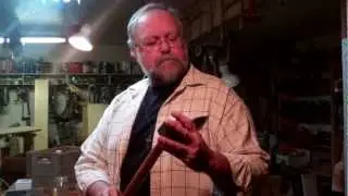 Sharpening a side axe
