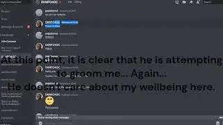ChezblosSakura Being a Predator on Discord