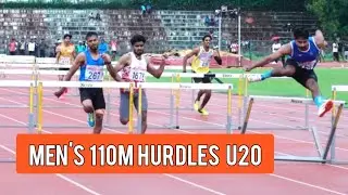 110M Hurdles Men U20 - Kerala Junior Athletics 2023