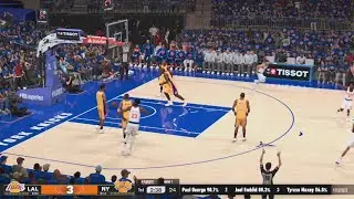 NBA2K25 Lakers (2004) vs Knicks (Game 1) (Gameplay) (PS5)