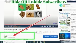 How To Unhide Subscribers Count ON Your YouTube Channel | Show or Hide Subscribers On Your Channel