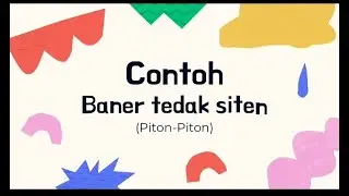 Contoh baner tedak siten / piton piton