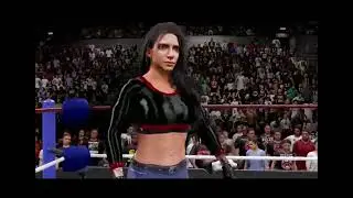 WWE 2K24 Lauinceston Silverdome Samantha McGregor vs Ichijo Reiko