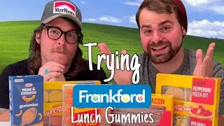 Trying Frankfort Candy’s Lunch Gummies! (Bacon, Lunchables, Hot Dogs, Mac and Cheese)