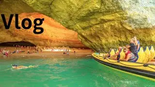 Cruise/Boat tour VLOG// Atlantic Ocean & Benagil Caves of Portugal 🇵🇹