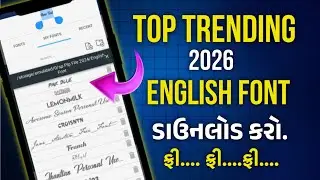 Trending English Font Download 2026 || Pixellab Fonts Pack Download || Free font download 2026
