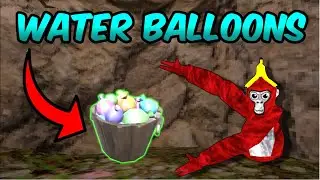 Gorilla Tag Added WATER BALLOONS!