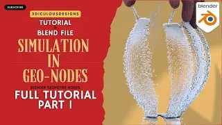 Learn Simulations in Blender's Geometry Nodes | Full Tutorial Series | Part 1