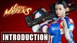 League of Maidens Introduction | Maiden Gaming | 3D Waifu Superhero Adult Game