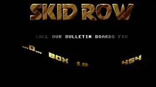 Skid Row - Second World - Amiga Cracktro