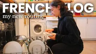 My new daily routine in FRENCH (with subtitles) ☕