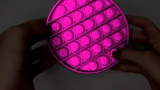 Satisfying Pop It Fidget ASMR *Glow in the Dark*