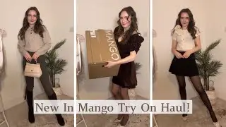 First Haul of The Year: Huge Mango Try On Haul! ~ New In Mango January 2024 | Molly Jo