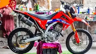 CRF 250L REPAINT CHASIS / SWING ARM AND DETAILING by ABPworks Tv