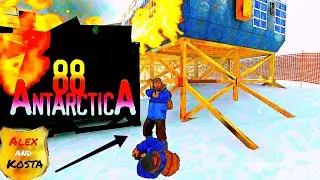 ►Antarctica 88. Новая хоррор игра. Плохая концовка игры!◄