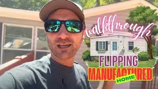 Flipping Manufactured Homes: Walk through of the HUGE “Jungle house”