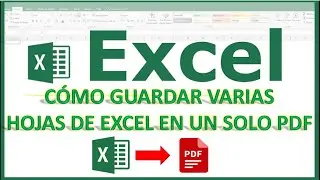 HOW TO SAVE MULTIPLE EXCEL SHEETS INTO A SINGLE PDF FILE EASILY AND QUICKLY.
