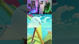 Getting Over It in VR but I'm afraid of heights😭(it's super hard💀)