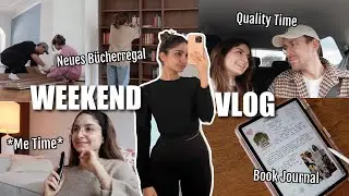 Neues Bücherregal, Flohmarkt, Filme & Book Journal - WEEKEND VLOG