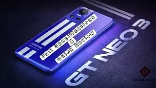 Realme GT Neo 3⚡Full Specifications & Quick Review | Dream World | Launched 29 April 2022