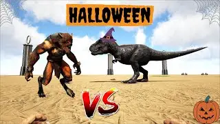 Werewolf VS T-Rex | Halloween special | ARK 2022