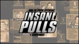 NHL 16: Pack Opening - Insane Pulls! + Giveaway! (Closed)