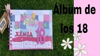 ÁLBUM 18 CUMPLE, PARA FOTOS Y FIRMAS (TUTORIAL)