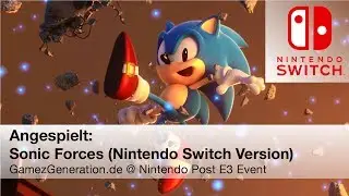 Sonic Forces Gameplay Nintendo Switch Version