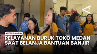 Viral! Medan store employee acts rudely when customer purchases flood aid